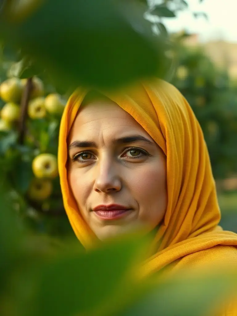 Portrait photographique de Itto, tisseuse de Aït Bouguemez